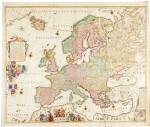 Europa. [Amsterdam: Reiner and Joshua Ottens, early eighteenth century]