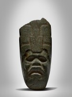 Olmec Stone Celt with a Carved Face, Middle Preclassic, circa 900-600 BC