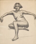 LAURENCE STEPHEN LOWRY, R.A. | STUDY OF A NUDE