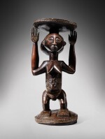 Siège à caryatide, Hemba, République Démocratique du Congo | Hemba caryatid stool, Democratic Republic of the Congo