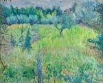 MIKHAIL FEDOROVICH LARIONOV | LANDSCAPE (THE ORCHARD)