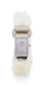 PIAGET | MISS PROTOCOLE, REFERENCE P10038, A WHITE GOLD AND DIAMOND-SET WRISTWATCH WITH MOTHER-OF-PEARL DIAL, CIRCA 2000