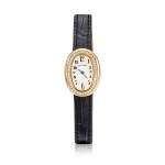 'Baignoire' Gold and Diamond Wristwatch | 卡地亞 | 'Baignoire' K金 配 鑽石 腕錶