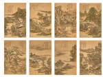 Wang Yuanqi (1642-1715) 王原祁| Landscape in four seasons 倣古四時景册