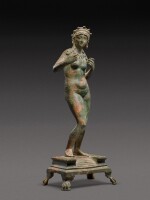 A Roman Bronze Figure of Aphrodite, Eastern Mediterranean, circa 2nd Century A.D.