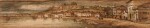 Fore-edge painting—J.M.W. Turner | Picturesque Views on the Southern Coast of England, 1826, two fore-edge paintings