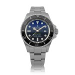 'BLUE' DEEPSEA SEA-DWELLER, REF 116660 STAINLESS STEEL WRISTWATCH WITH DATE AND BRACELET MADE TO COMMEMORATE JAMES CAMERON'S HISTORIC SOLO DIVE CIRCA 2015