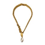 Collier perle fine et or | Natural pearl and gold necklace