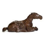 Small Lying Down Horse