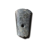 An archaic green and grey jade blade Probably neolithic periode | 或為新石器時代 玉鉞