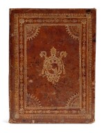 Pius VI, an empty binding with his arms, Italy, late eighteenth century