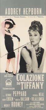 Breakfast at Tiffany's/ Colazione de Tiffany (1961), poster, Italian
