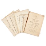 C.F. Abel. Three chamber editions: Op.2, Op.3 and Op.5, c.1760s