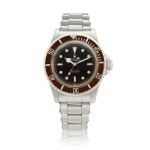 Reference 5512 Submariner, A stainless steel wristwatch with bracelet with tropical dial, Circa 1961