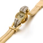 Diamond wristwatch, 1940s
