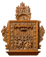 SOUTHERN NETHERANDISH, MALINES, SECOND HALF 16TH CENTURY | HOUSE ALTAR WITH THE LAST SUPPER