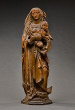 GERMAN, FRANCONIA, EARLY 16TH CENTURY | VIRGIN AND CHILD ON A CRESCENT MOON