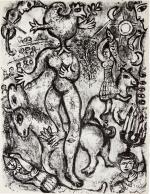  MARC CHAGALL | LE CIRQUE: ONE PLATE (M. 508; C. BKS. 68)