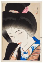 Yamakawa Shuho (1898-1944) Approaching Snow (Yuki moyoi), Showa period, 20th century