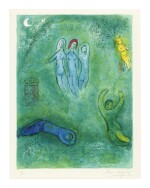 MARC CHAGALL | DAPHNIS'S DREAM AND THE NYMPHS (M. 325; SEE C. BKS. 46)