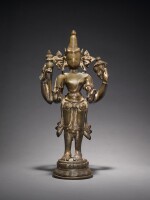 A Copper Alloy Figure of Vishnu, India, Orissa, 13th/14th Century