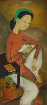 Mai Trung Thu 枚中栨 （梅忠恕） | Lady Reading  讀書的女士