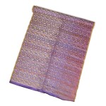 A bolt of purple-ground silk brocade, Late Qing dynasty / early 20th century | 清末 / 二十世紀初 紫地綢繡花卉龍紋料一匹