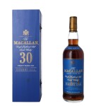 The Macallan 30 Year Old Sherry Oak Blue Box 43.0 abv NV (1 BT)