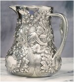 AN AMERICAN SILVER WATER PITCHER, TIFFANY & CO., NEW YORK, CIRCA 1890