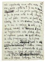 [P. Mascagni]. Autograph manuscript of G. D'Annunzio's article "Il capobanda", denigrating Mascagni, 1892