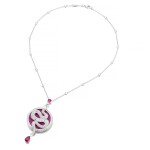 GRAFF | RUBY AND DIAMOND PENDENT NECKLACE
