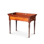 A George III mahogany tray table, circa 1780, attributed to Mayhew and Ince | Table à plateau en acajou d’époque George III vers 1780, attribuée à Mayhew and Ince