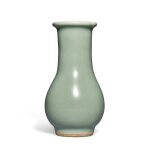 A 'Longquan' celadon-glazed vase, Southern Song dynasty | 南宋 龍泉窰青釉瓶