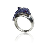 Sapphire and ruby ring, Michele della Valle
