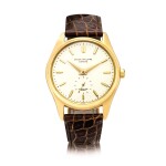 Patek Philippe | Calatrava, Reference 2526, A yellow gold wristwatch with enamel dial, Retailed by Serpico y Laino, Made in 1958 | 百達翡麗 | Calatrava 型號2526  黃金腕錶，備琺瑯錶盤，由Serpico y Laino發行，1958年製