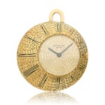 Reference 789/1 ‘Ricochet', A yellow gold asymmetrical open faced watch, Designed by Gilbert Albert, Made in 1962