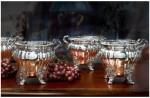 A SET OF FOUR GEORGE IV SILVER WINE COOLERS, ROBERT GARRARD & BROTHERS, LONDON, 1827