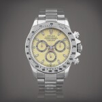 Daytona 'Mustard', reference 116520 Montre bracelet chronographe en acier | Stainless steel chronograph wristwatch with bracelet Vers 2000 | Circa 2000