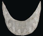 BRONTË FAMILY | Collar, said to have belonged to Charlotte Brontë, with two letters by Arthur Bell Nicholls