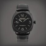 Radiomir Black Seal, reference PAM 00292, OP 6723 Montre bracelet en céramique | Ceramic wristwatch Vers 2009 | Circa 2009