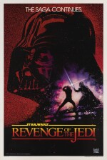 Revenge of the Jedi (1982) poster, US