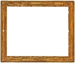 An 18th century Venetian carved giltwood panel frame