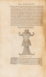 Libri de Piscibus Marinis.,1554-1555. Le premier grand livre d'ichthyologie français, en rel. de l'époque.