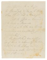 WELLINGTON, Autograph manuscript battle orders from the Waterloo campaign, 1815 (1 page)