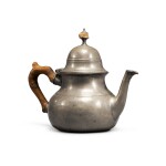 American Pewter Teapot, Attributed to William Will (1764-1798),  Philadelphia, Pennsylvania, Circa 1790