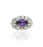 Amethyst and moonstone ring, Michele della Valle