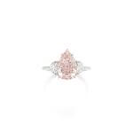 Fancy Light Pink diamond ring