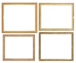 A set of four frames