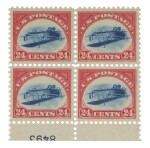 The Inverted Jenny Plate Block