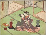 Suzuki Harunobu (1725-1770) | Flowers (Hana) | Edo period, 18th century